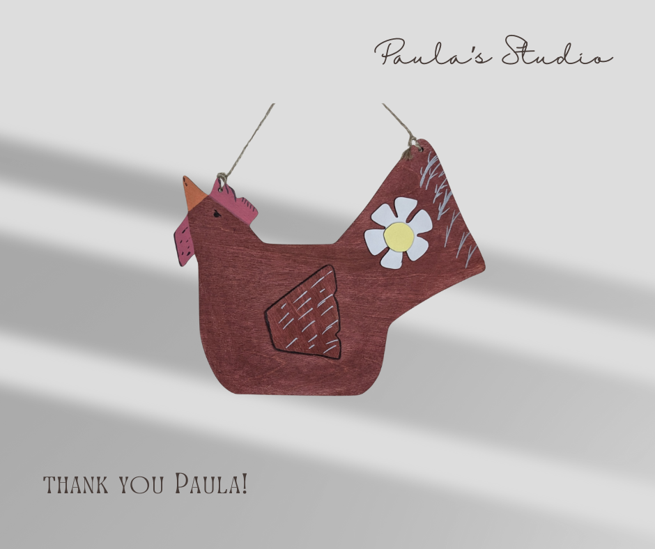 Chicken/Rooster Hanging Set