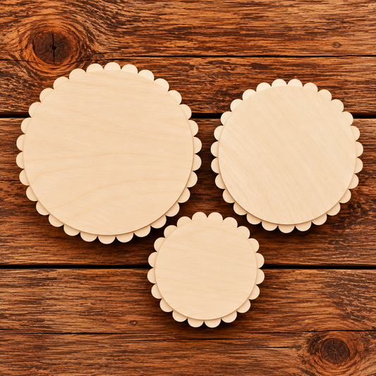 Mini Scallop Risers