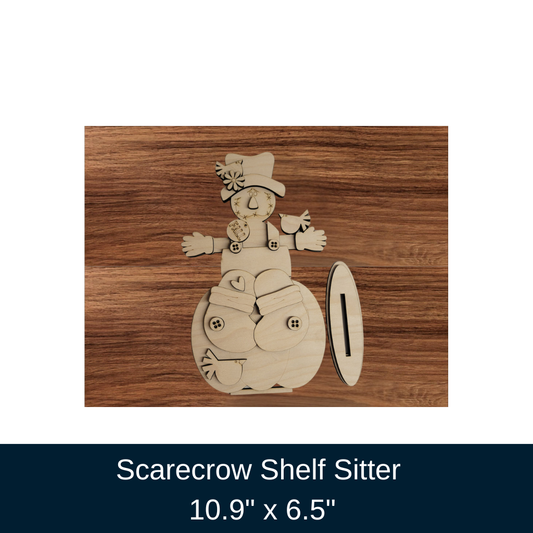 Scarecrow Shelf Sitter