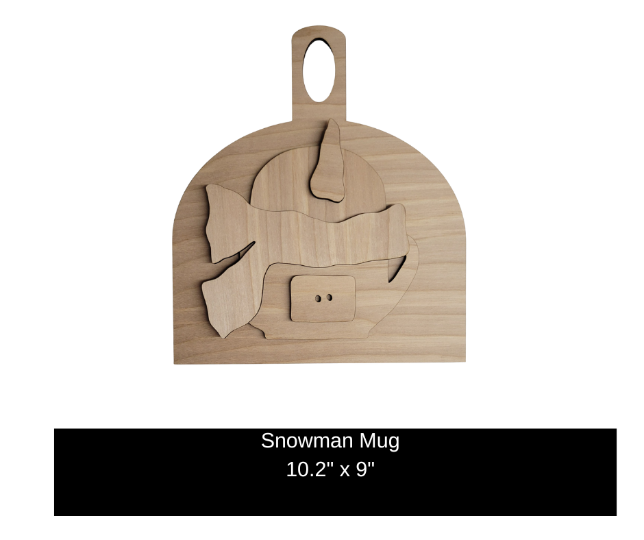 Snowman in a Mug