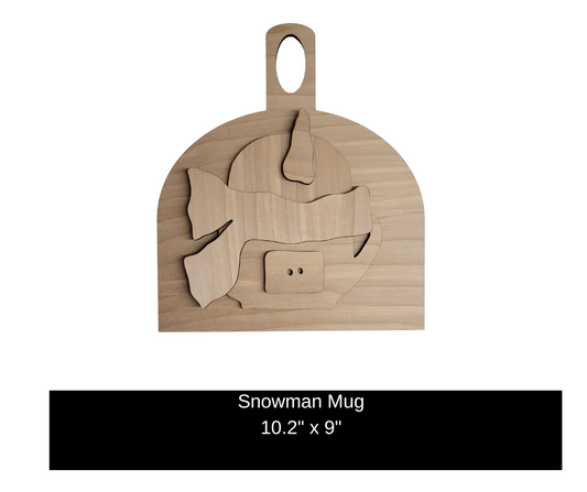 Snowman in a Mug