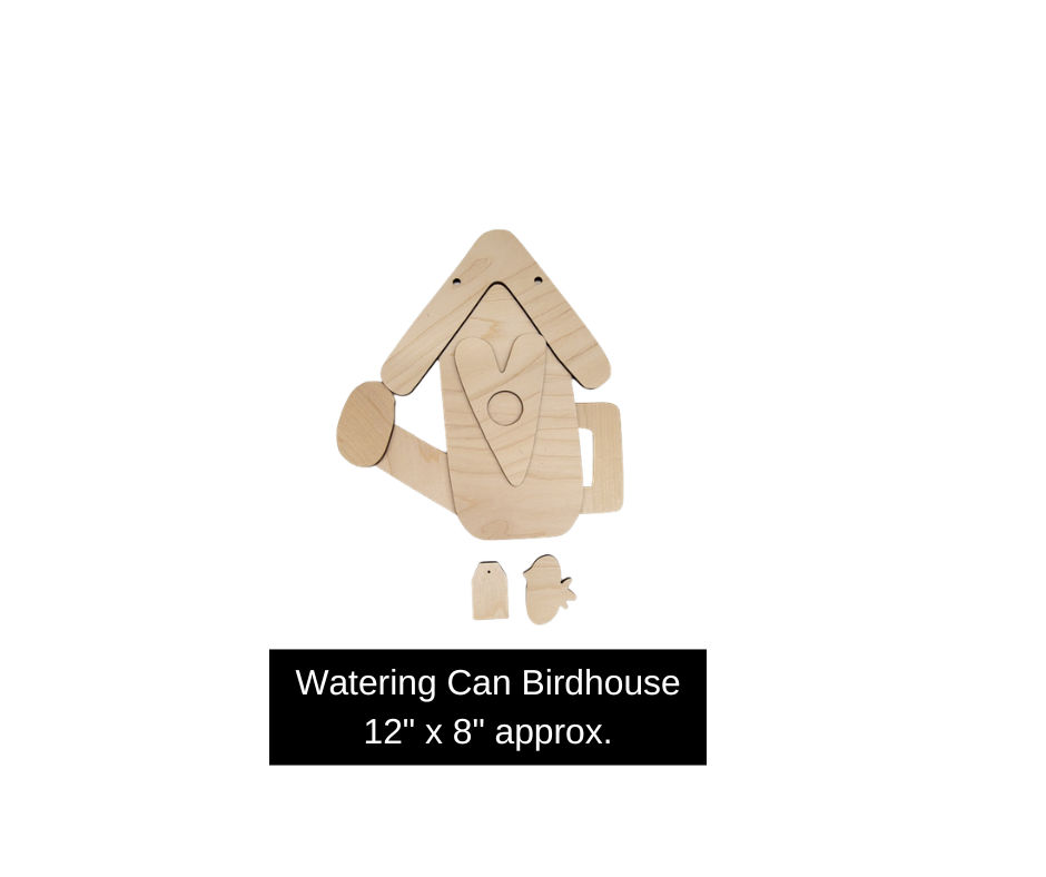 Watering Can Birdhouse