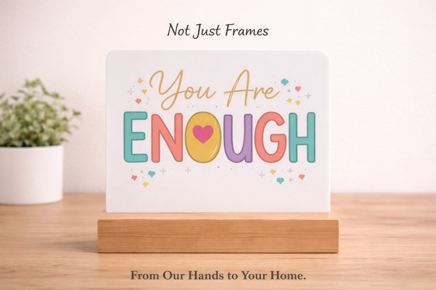 Inspirational Acrylic Desk Signs