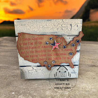 Pledge Frame Design Pledge of Allegiance – Not Just Frames