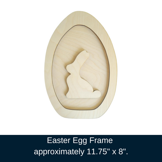 Easter Egg w/Frame