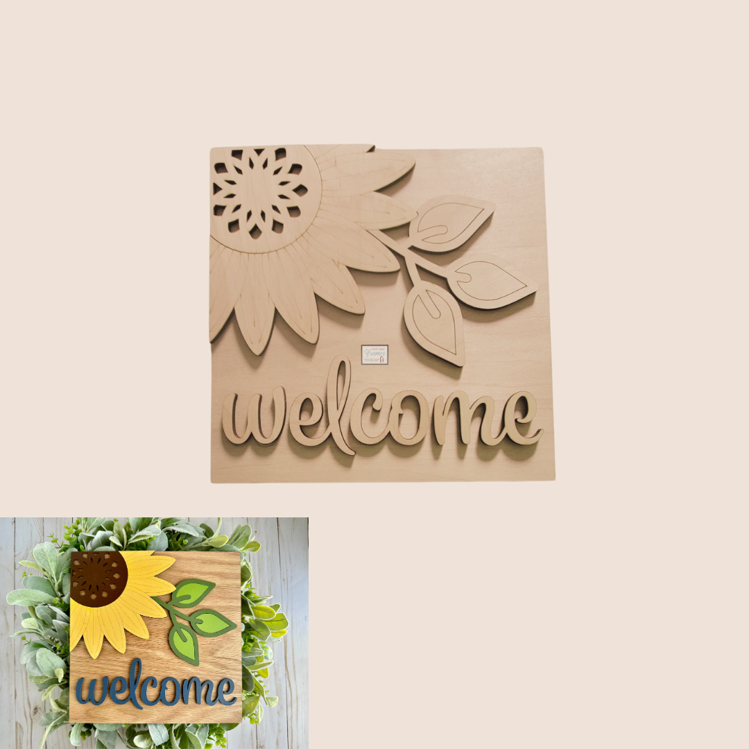 Sunflower Welcome Square