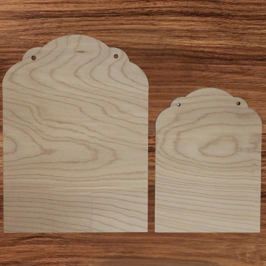 Scalloped Wood Blanks