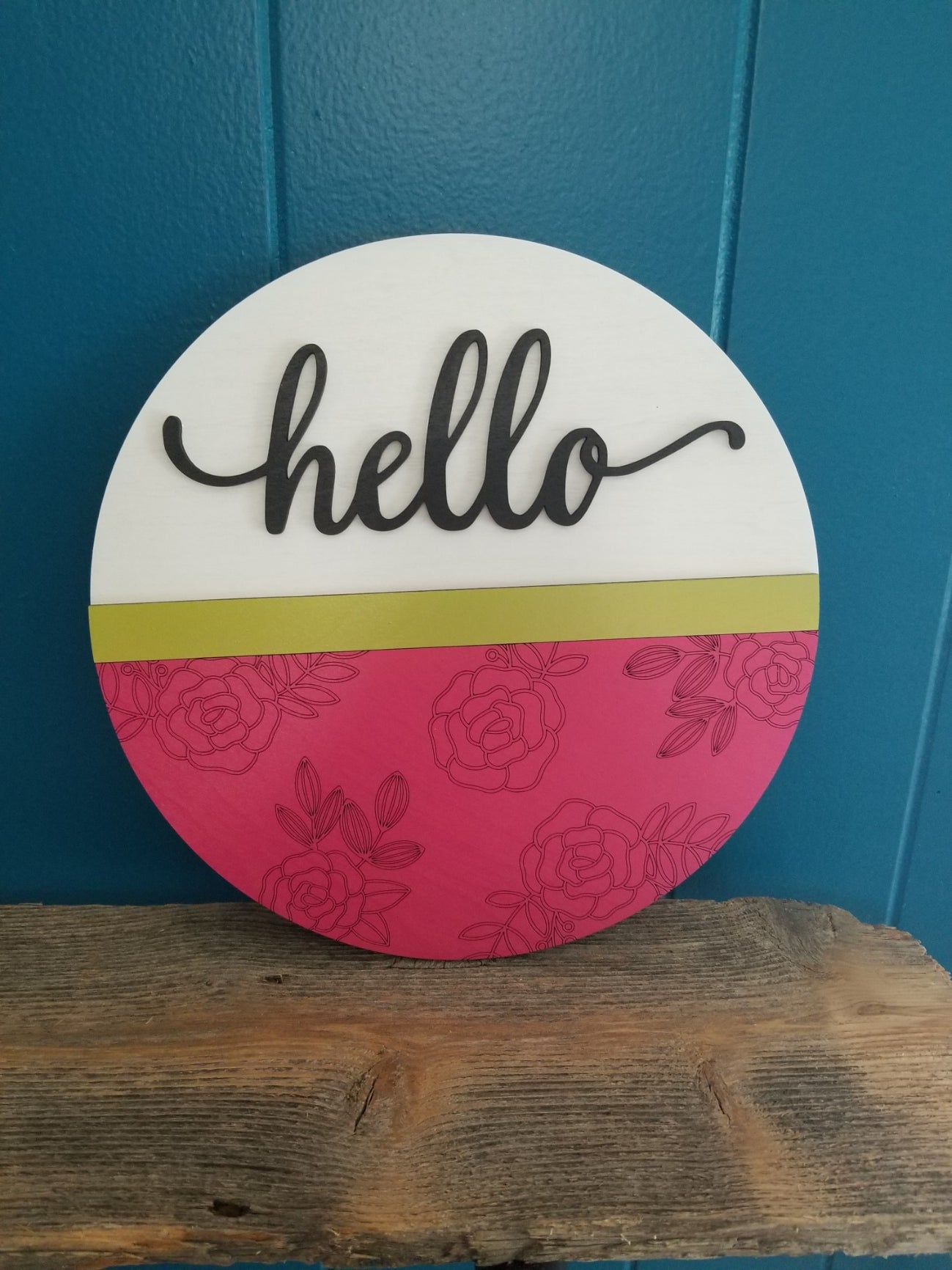 Hello Circle Round DIY Kit 10"