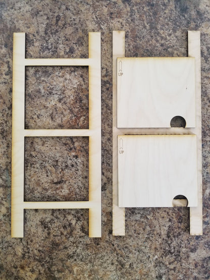 Leaning Ladder Interchangable DIY Kit
