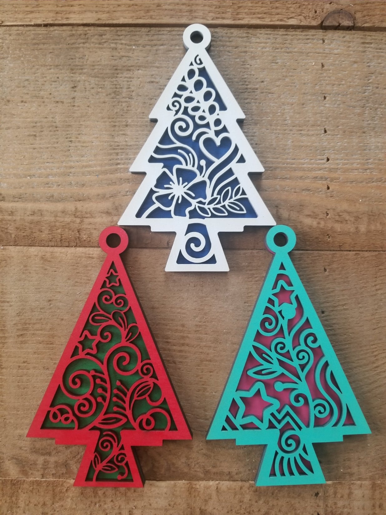 Christmas Tree Trio