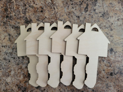 Key Ornament (set of 6)