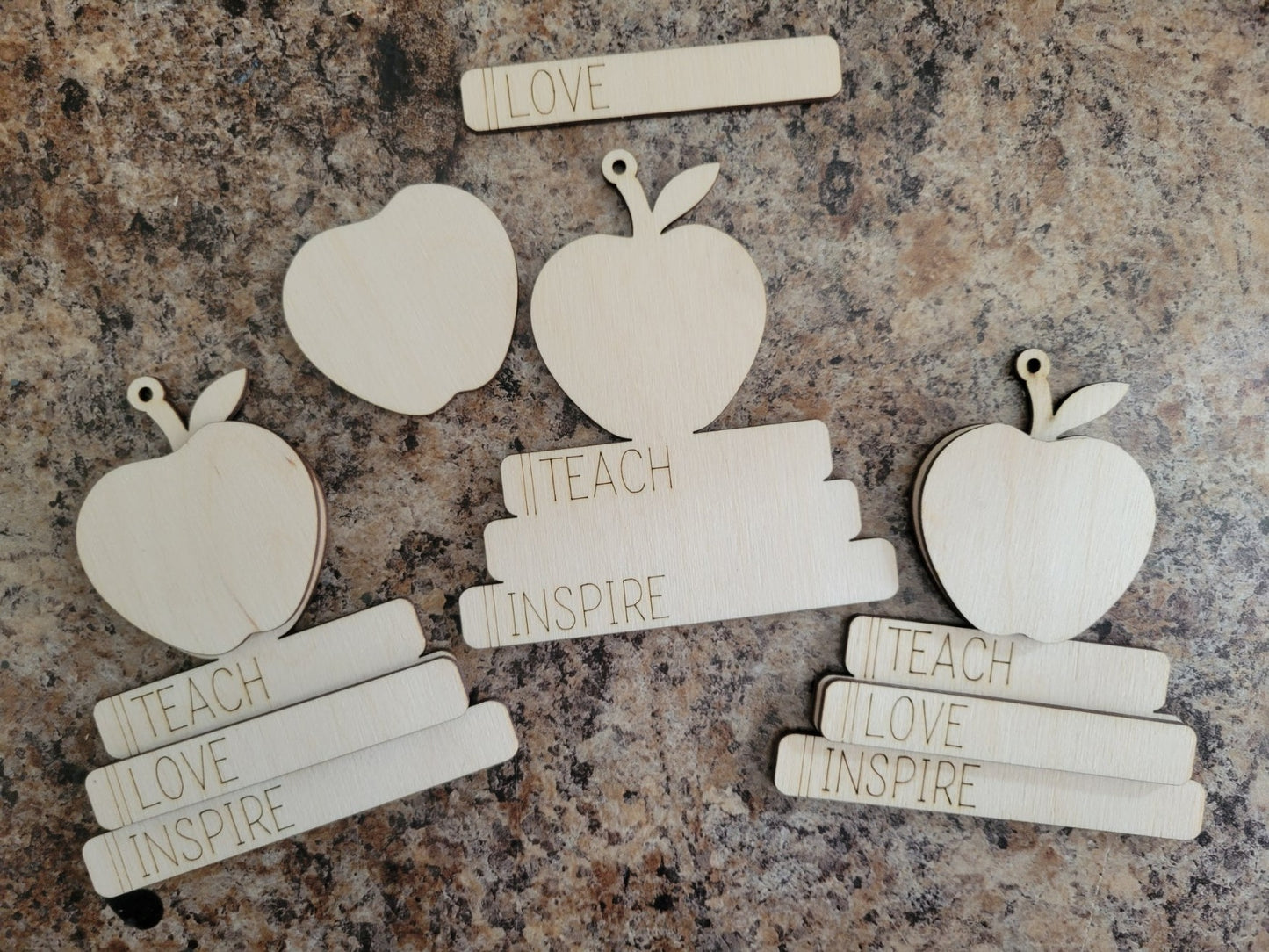 Teach Love Inspire (pk of 3)