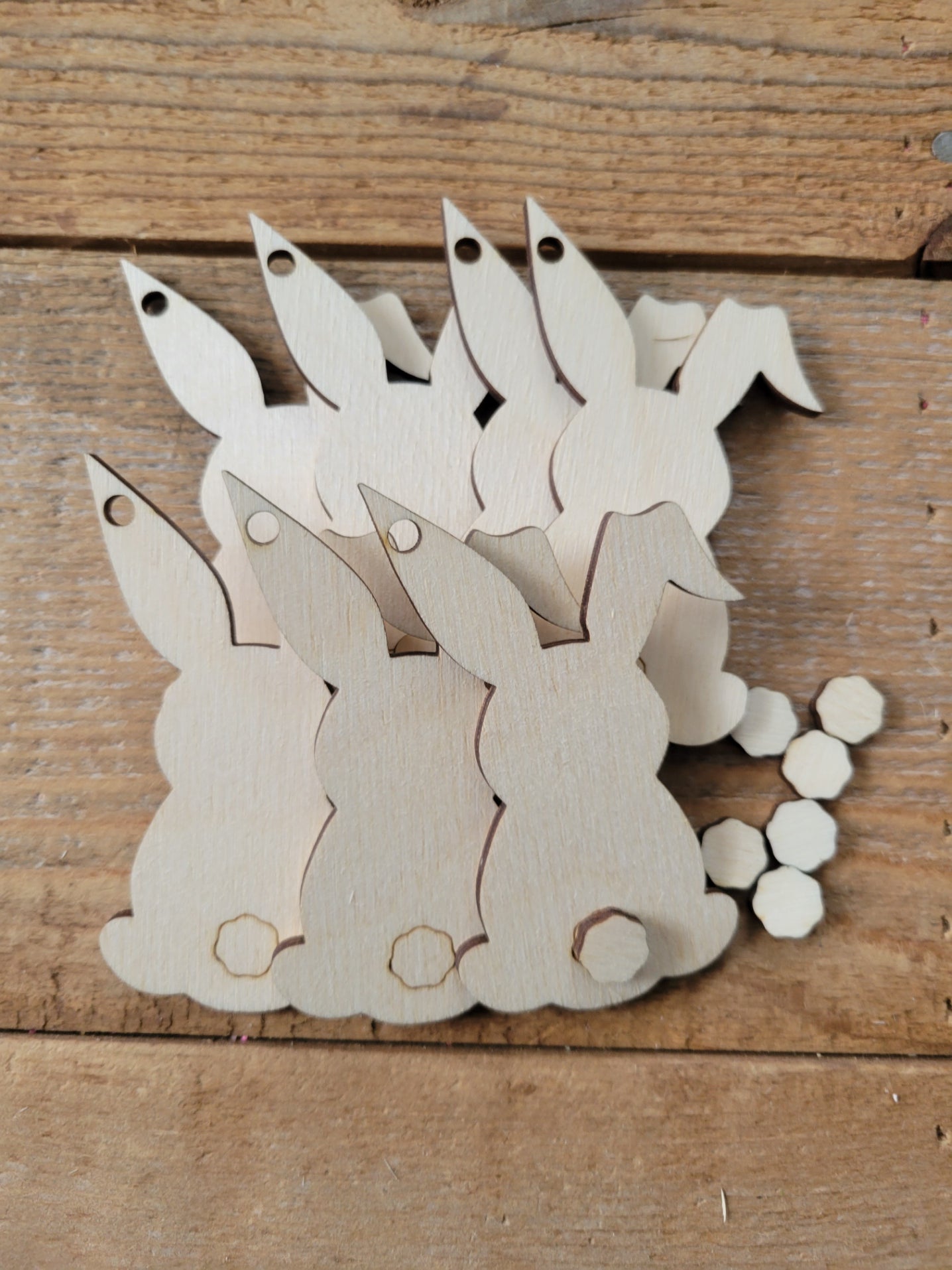 Wood Blanks  Laser DIY  eggs  easter  Door Tag  bunnies  Blank Shapes