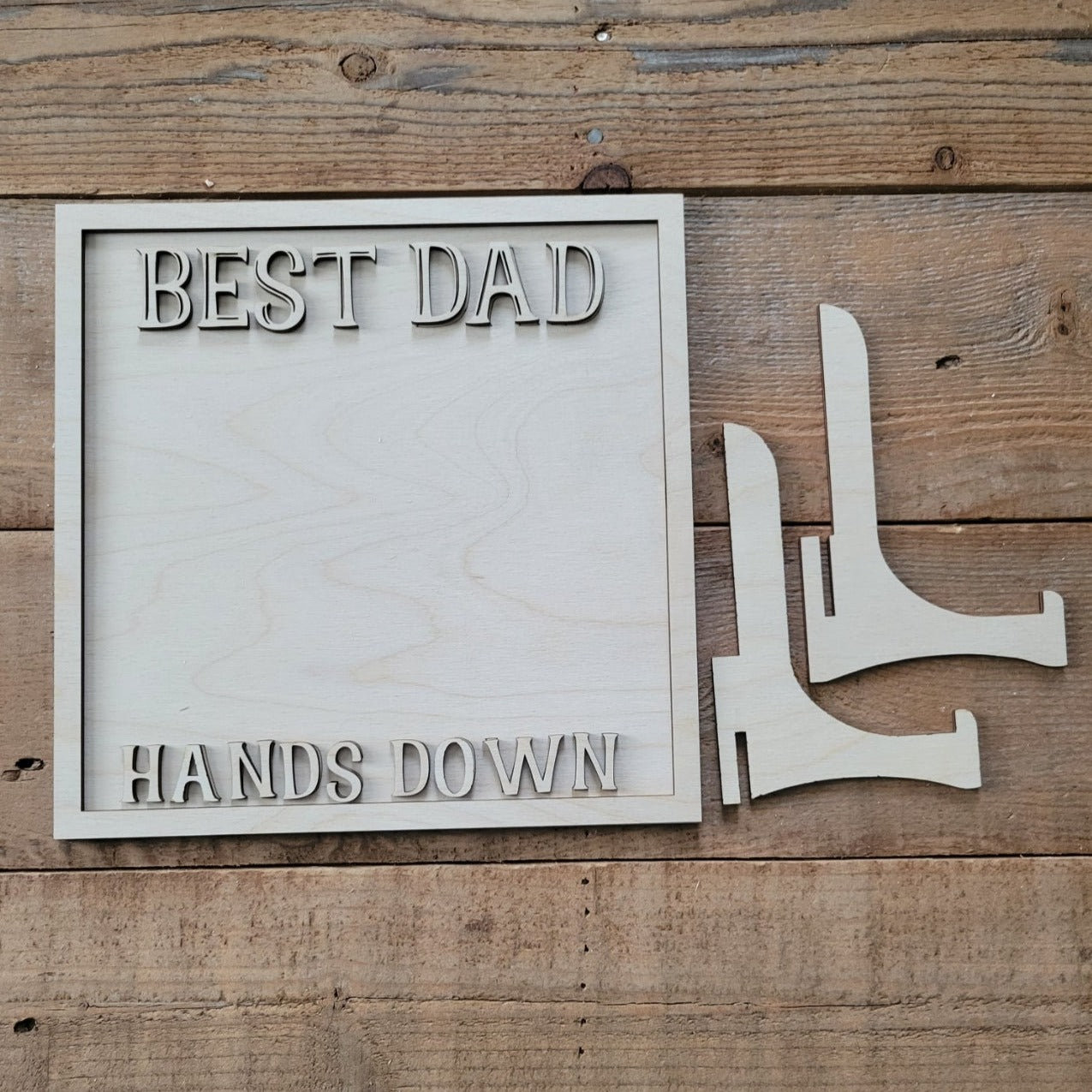 Wood Signs  Wood Blanks  Summer  Spring  Sign Bundles  Shape Blanks  LOVE  Laser DIY  kit  Holiday  handmade  Great Dad  Gift  Fun  Framed Blanks  Fathers Day  Father  DIY Kit  diy  Dad  Cute  Crafty Gifts  Blank Shapes  Best Dad