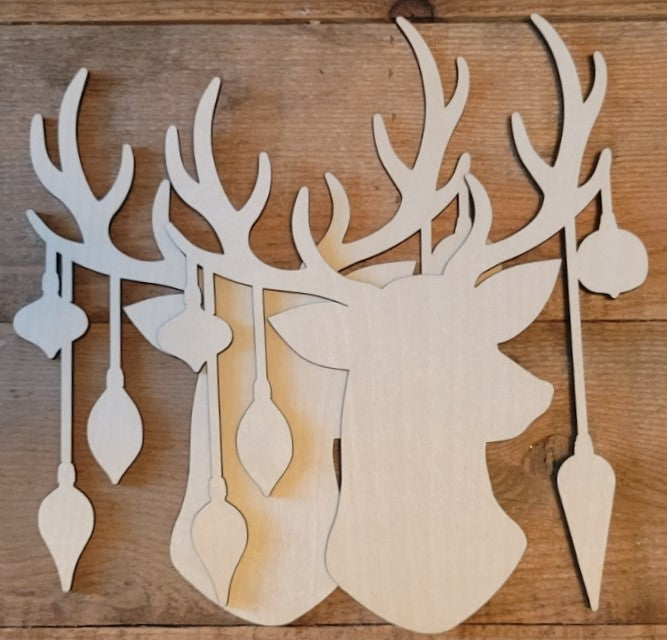 Ornamental Deer Cutouts