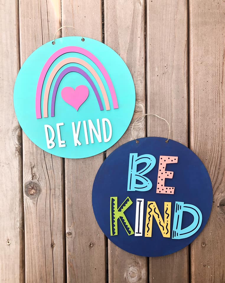 Be Kind Wood Round Kit