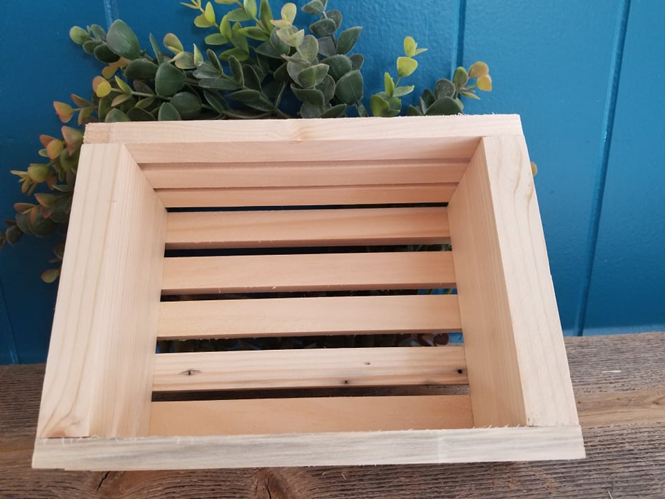 Mini Wood Crates (set of 2)