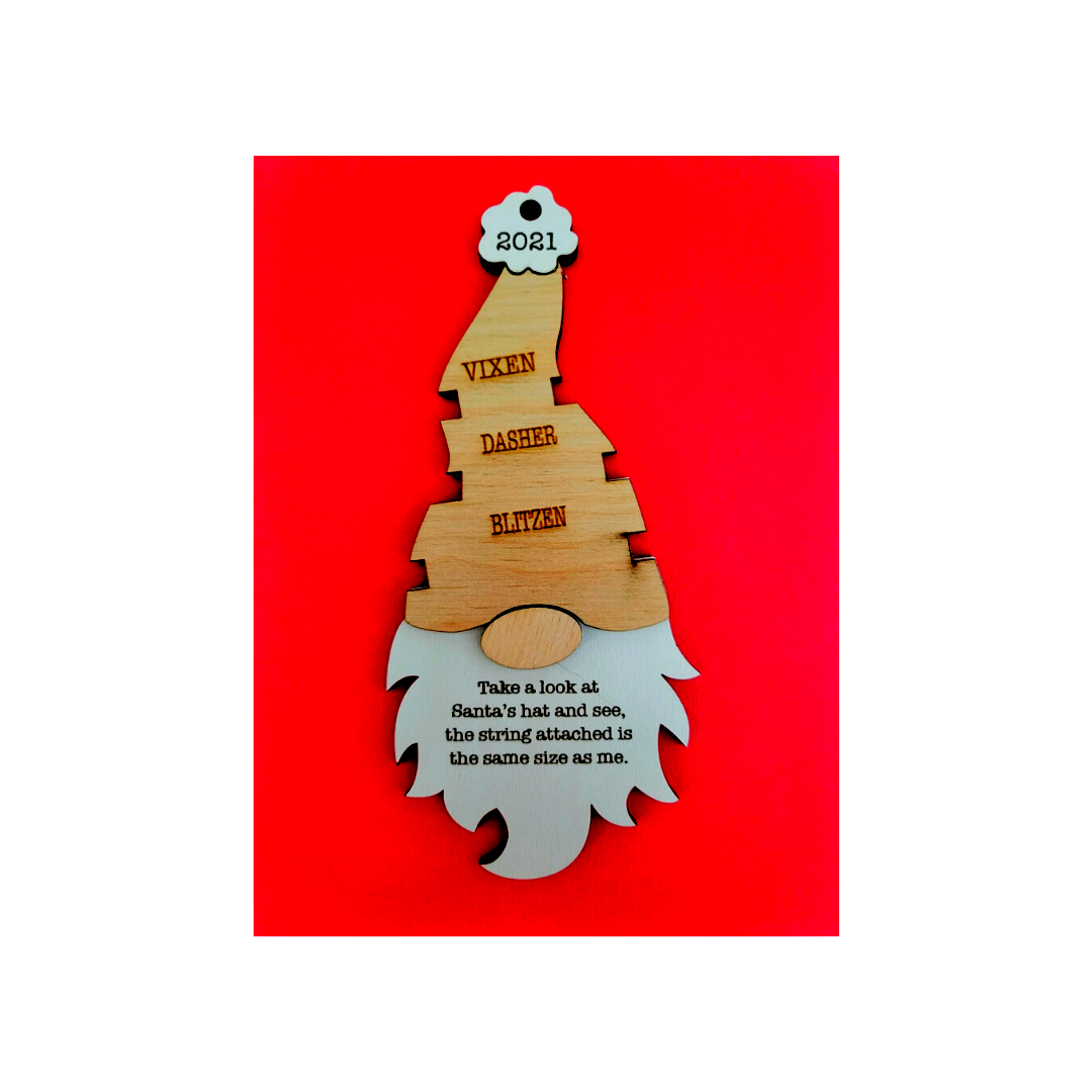 Gnome Height DIY Ornament Kit