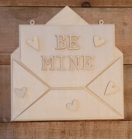 Be Mine, Be Mine Envelope, LOVE, Love, Valentines Day, DIY Kit