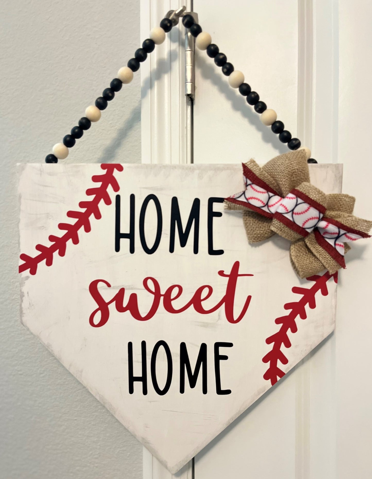 Home Plate Door Hanger (set of 4)