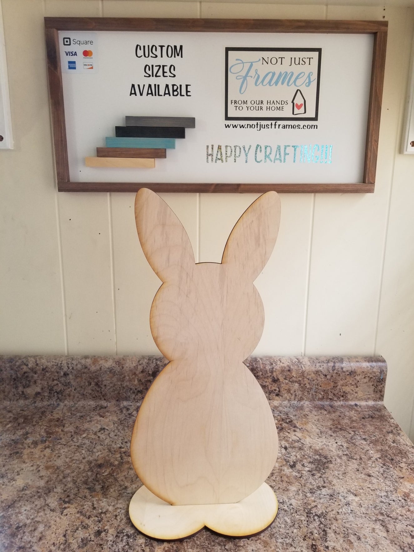Stand Up Bunny – Not Just Frames