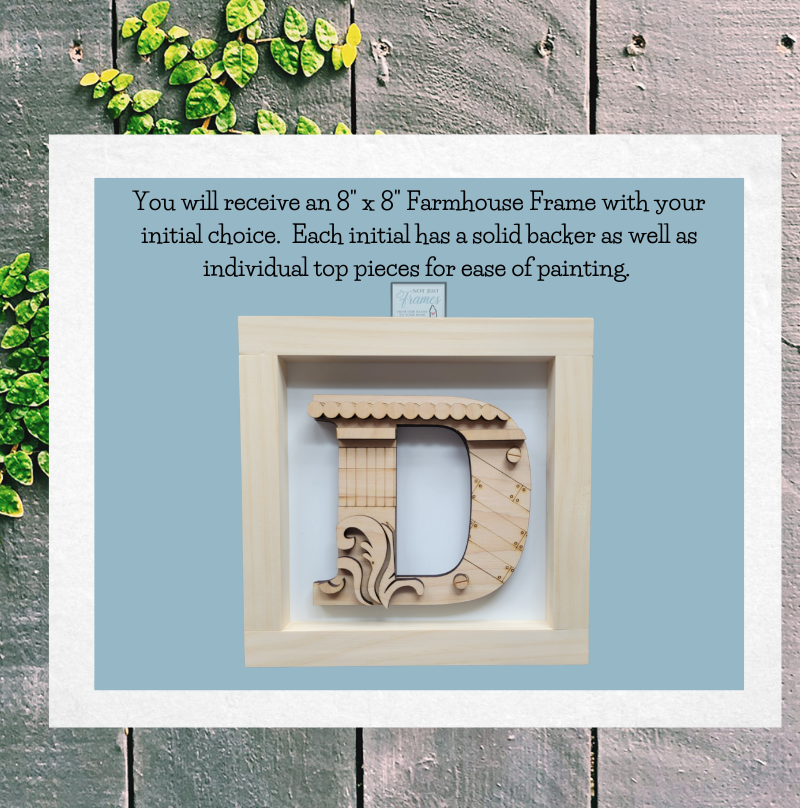 Initial Farmhouse Sign Kit