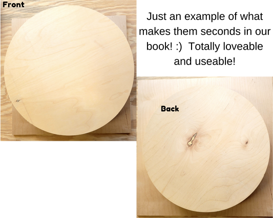 Imperfect Wood Rounds (set of 6)