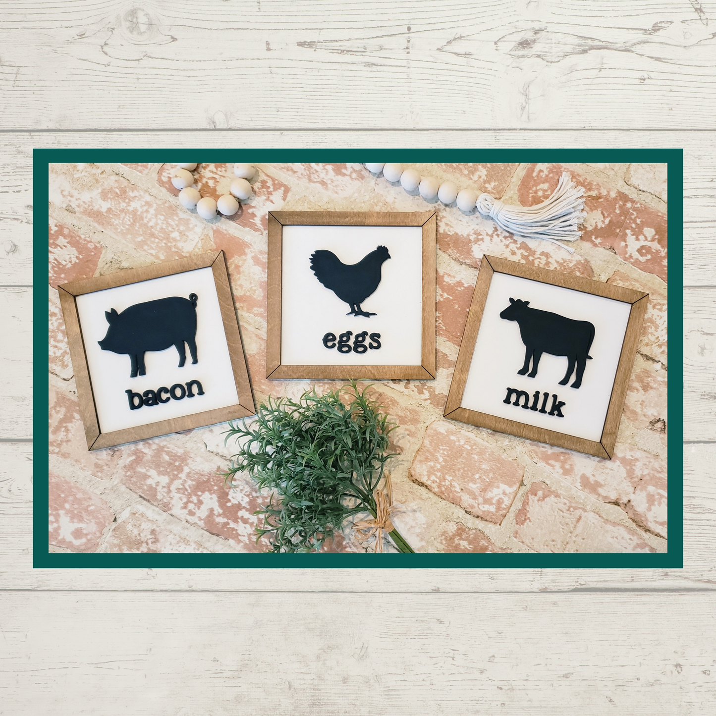 Farmhouse Sign Trio