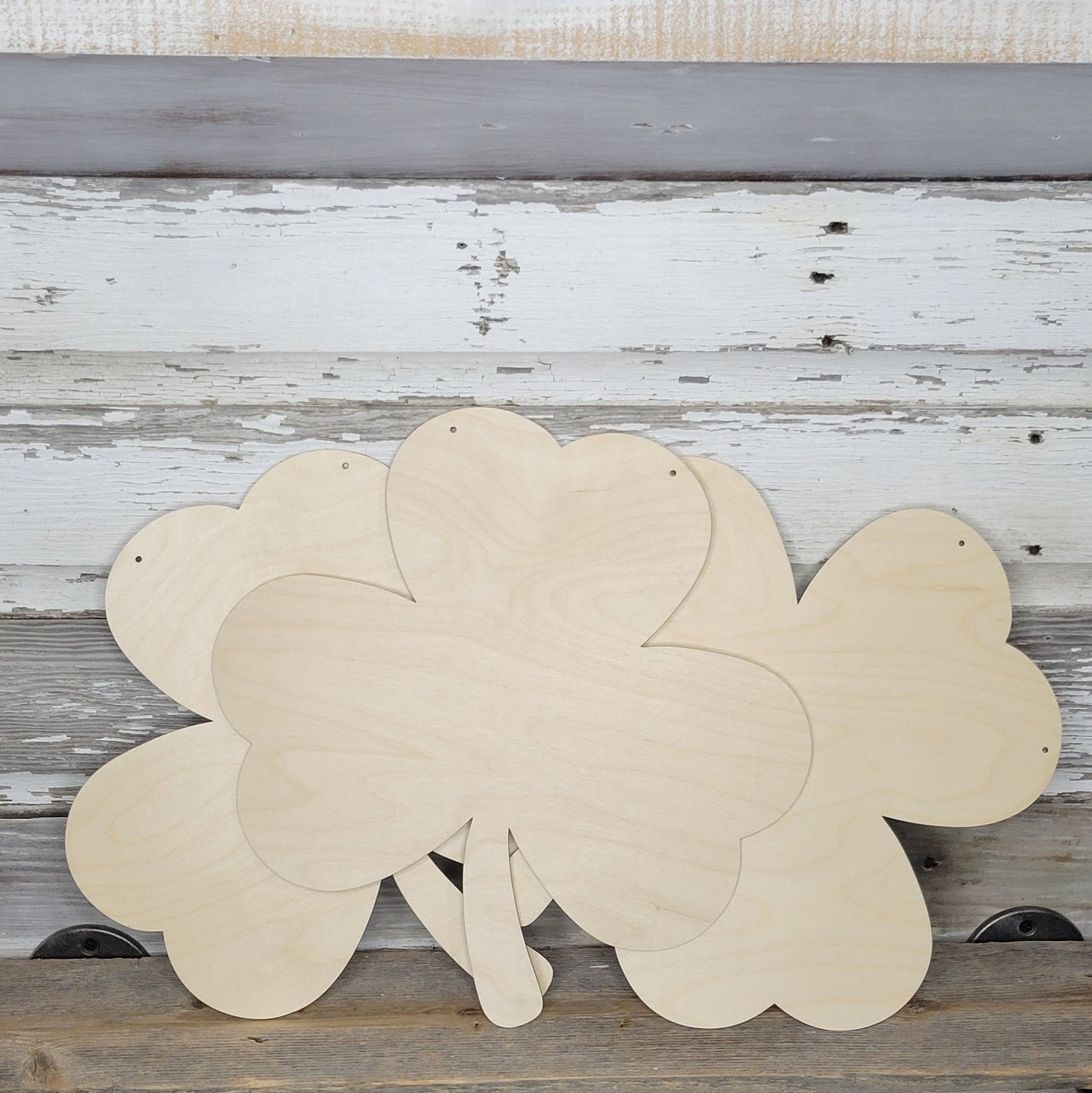 Large Shamrock Door Hanger