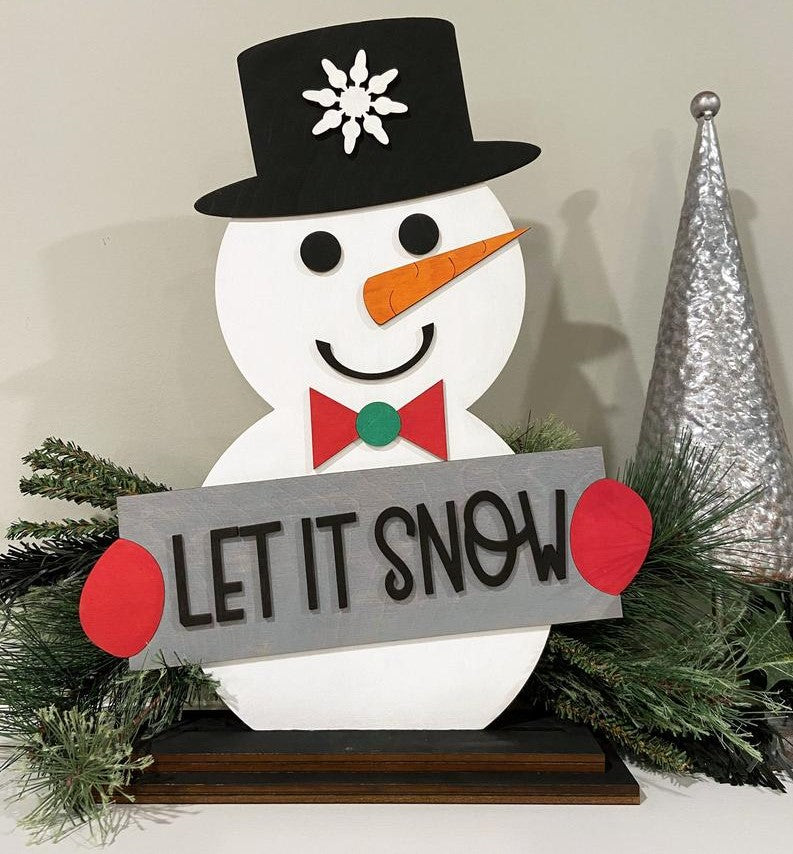 Let It Snow Snowman Kit