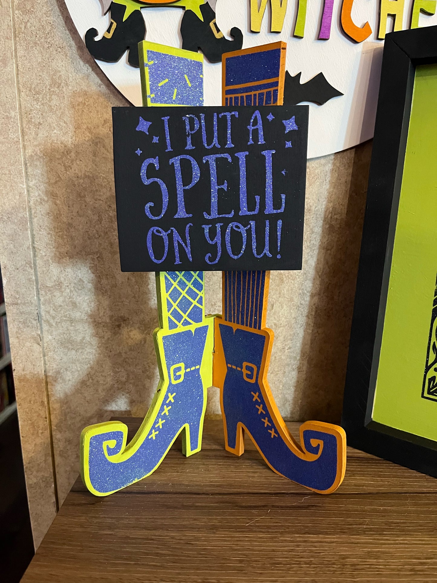 Witches Standing Boots