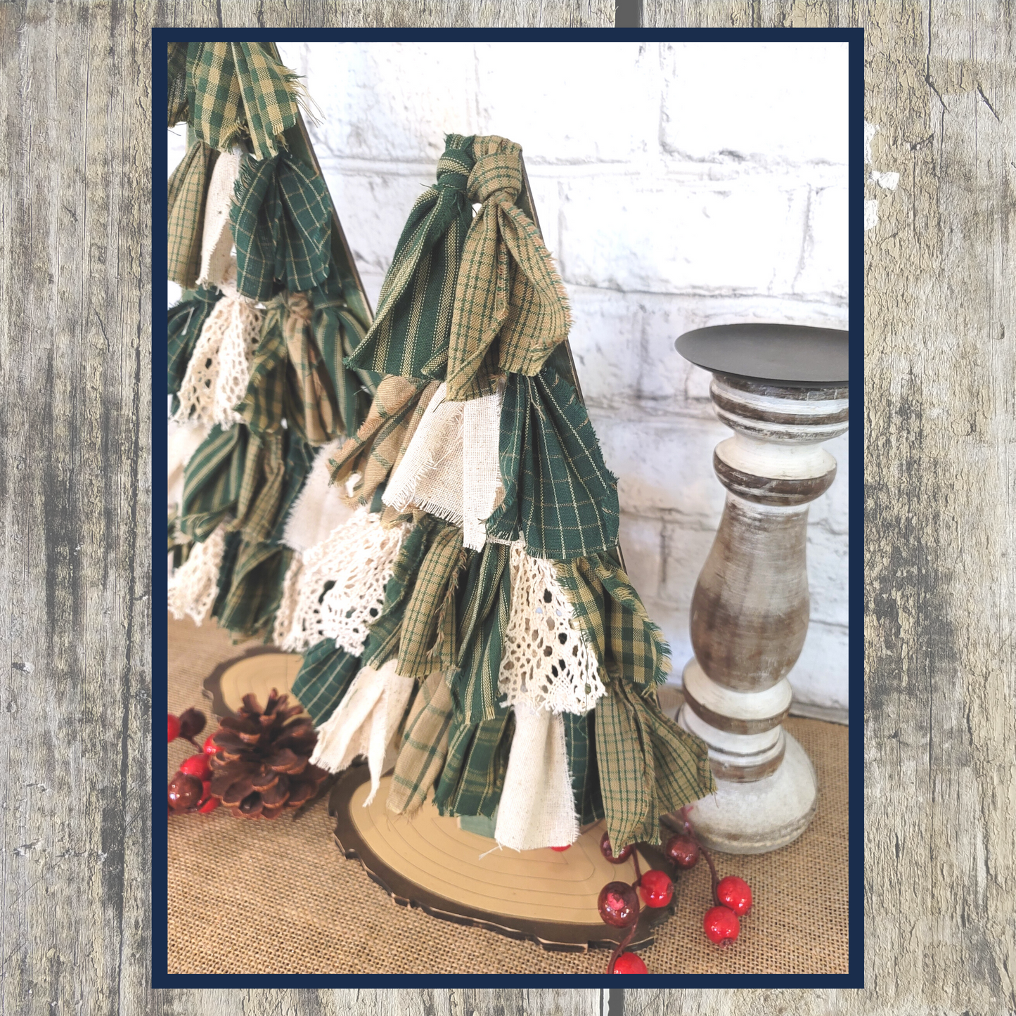 Rag Tie Tree Set