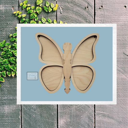 Spindle Butterfly Wood Cut Out