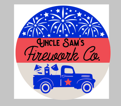 Uncle Sam's Firework Co. DIY Kit