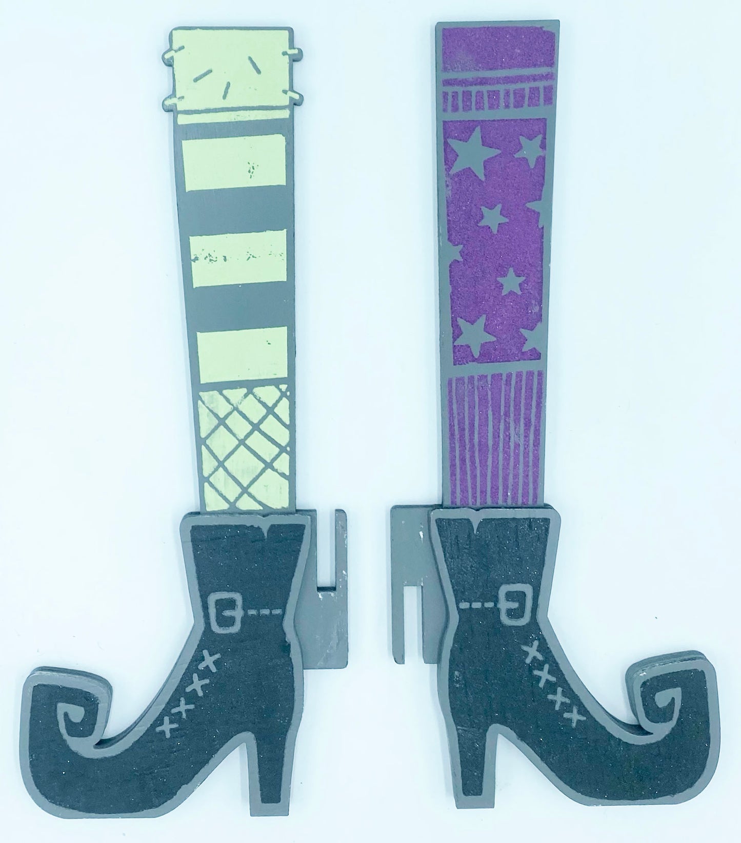 Witches Standing Boots