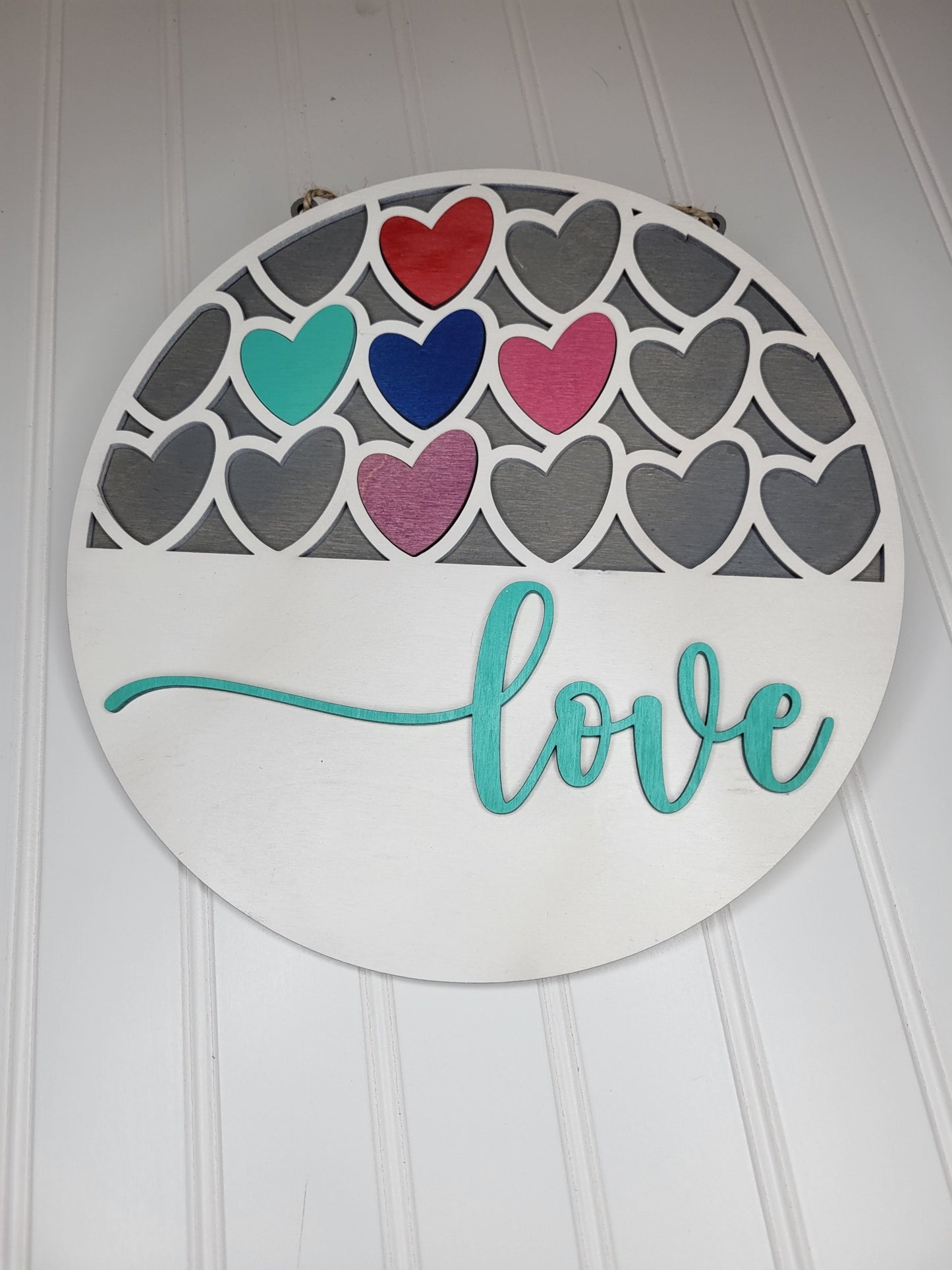 Love Hanging DIY Sign