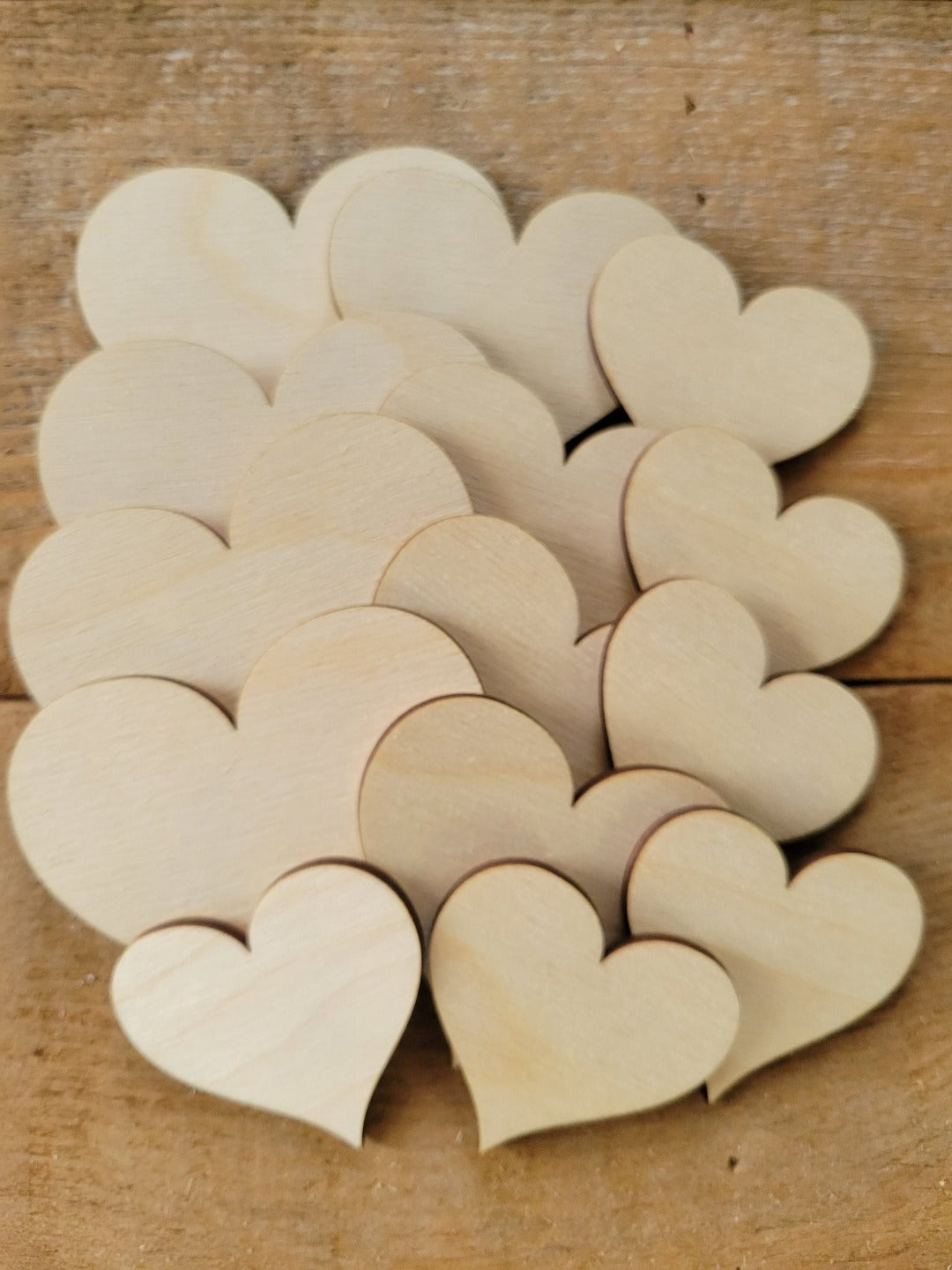 Wooden Heart Cut Outs