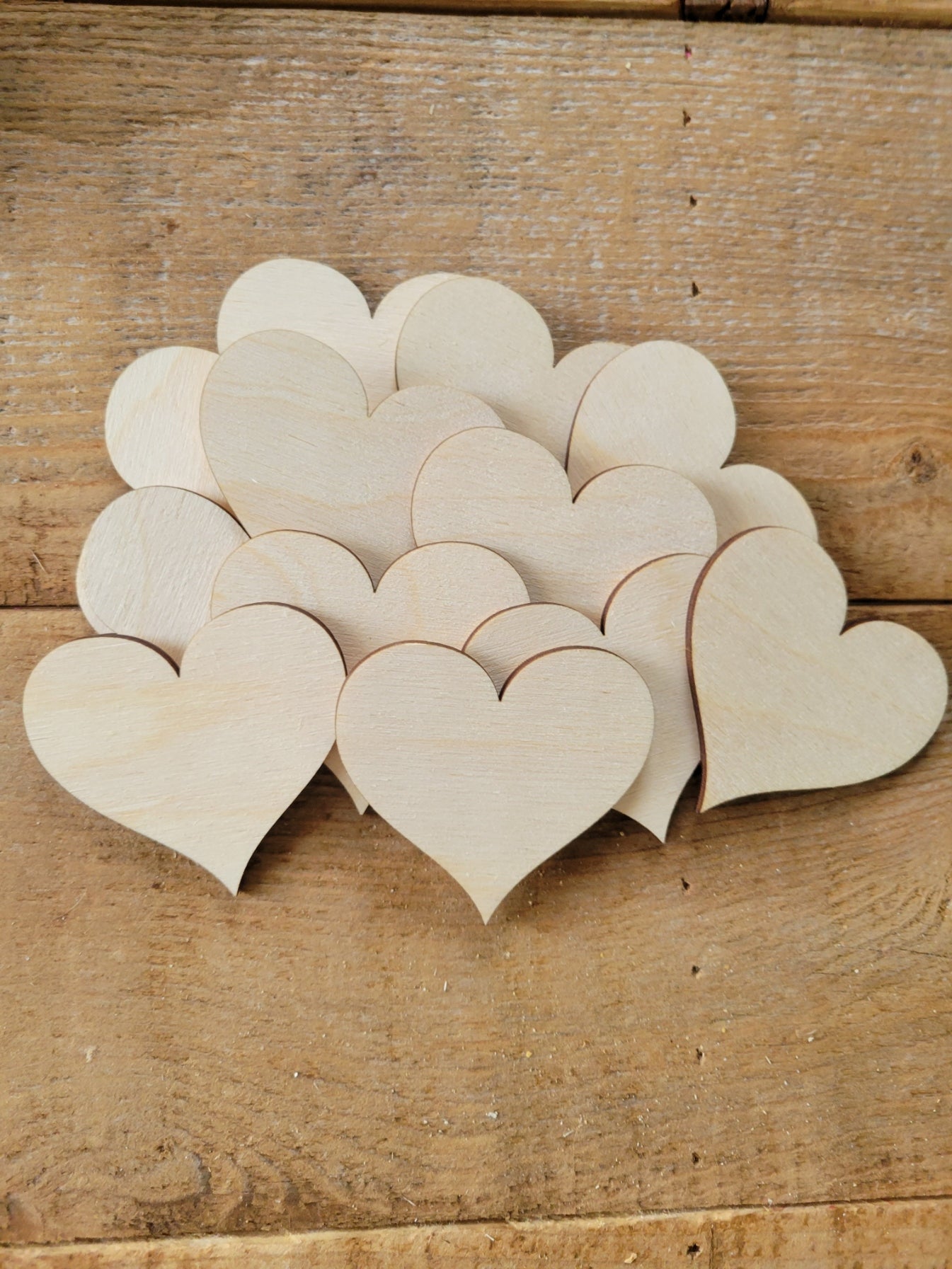 Wooden Heart Cut Outs